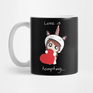 love is tempting Mug